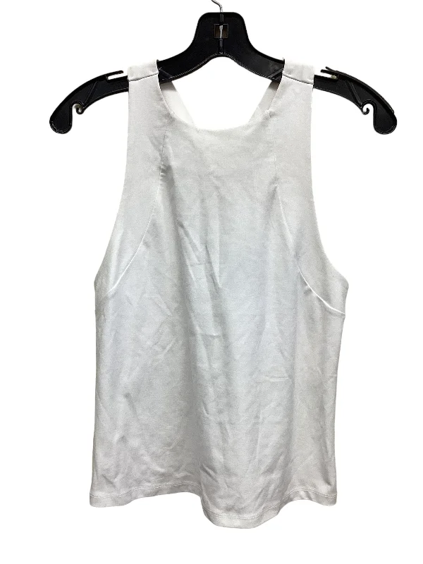 Top Sleeveless By Banana Republic In White, Size: S